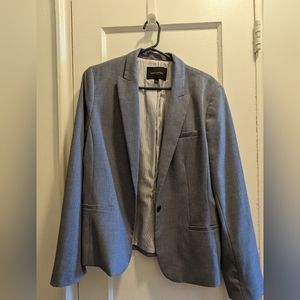 Banana Republic Factory blue gray blazer